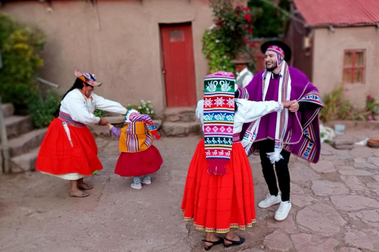 Hospedaje Rural La Florida En Llachon, Titicaca Puno Exterior photo